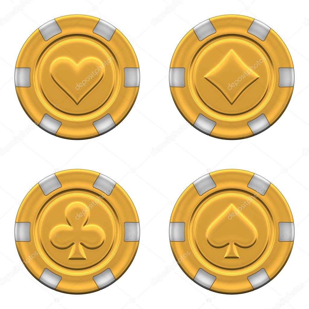 Gold Casino Chips Gold Casino Chips