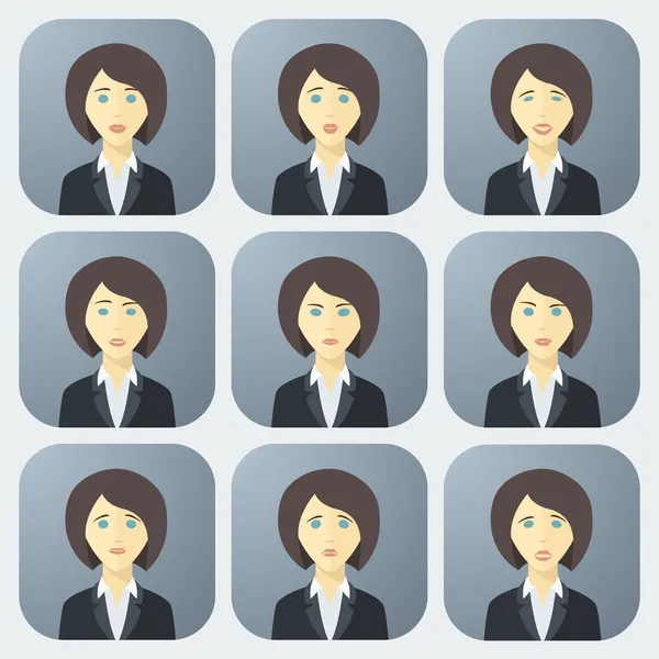 Emotions of Business Woman