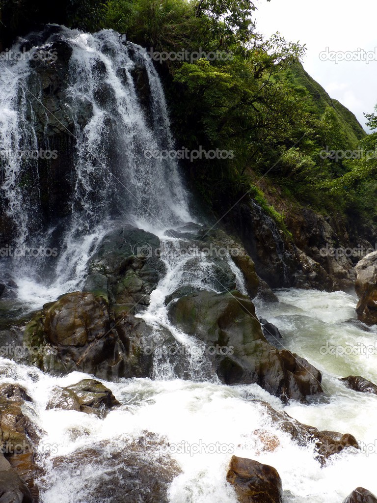 Cat Cat waterfall — Stock Photo © nicousnake 29497485