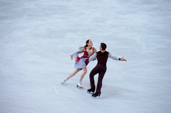 Marco Fabbri and Charlène Guignard at Sochi 2014 XXII Olympic Winter Games
