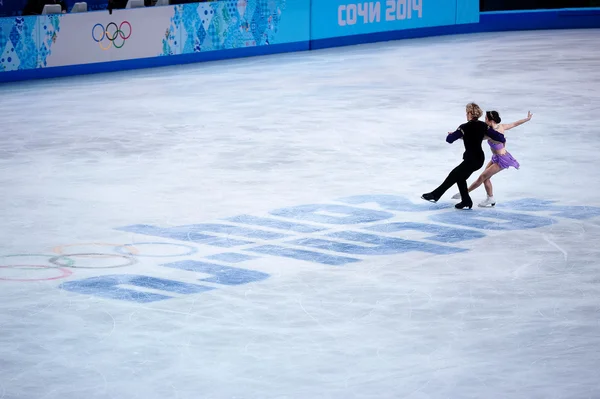 Meryl Davis and Charlie White at Sochi 2014 XXII Olympic Winter Games