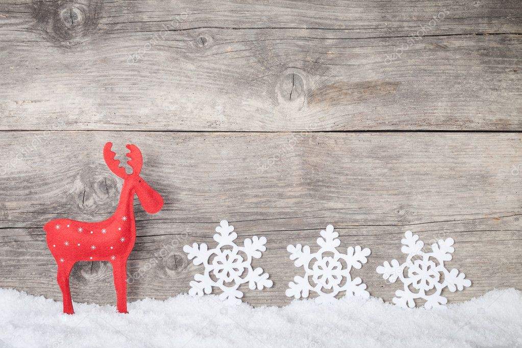 Christmas reindeer — Stock Photo © albertobogo #34883237
