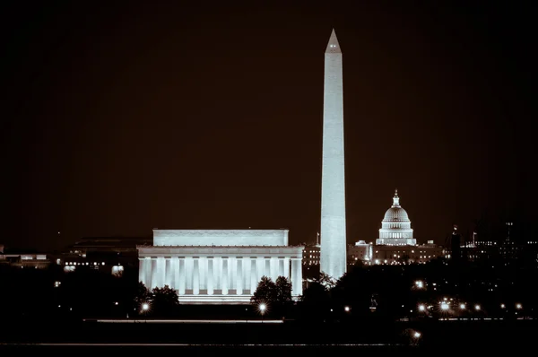 Washington DC Skyline At Night