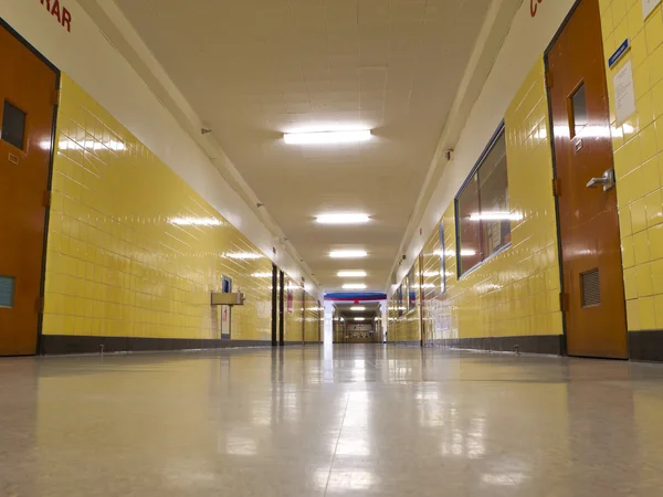 Empty Hall in School