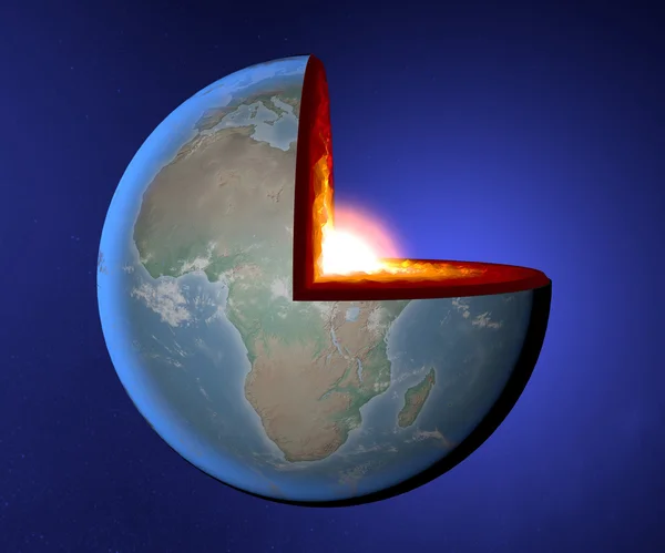 Earth's core, Earth, world, split, geophysics