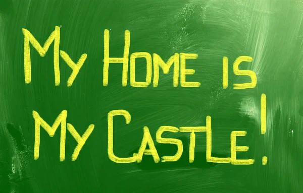 My Home Is My Castle Concept