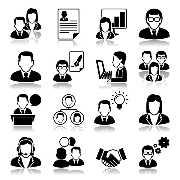 Icons set: business