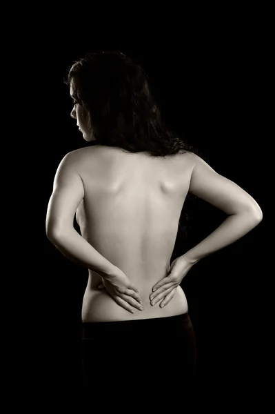 Woman with Lower Back Pain