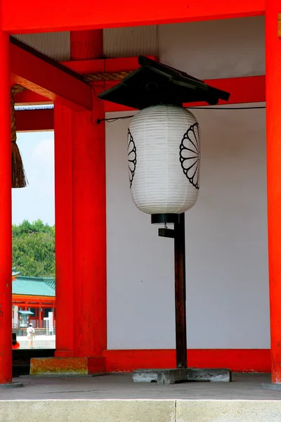 Japan's historical and cultural heritage (Kyoto) Heian Shrine side door style lantern festival