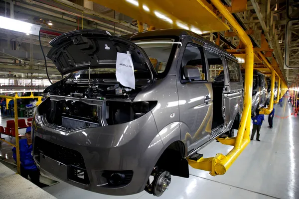 Chongqing Changan Automobile fish Tsui automobile factory assembly line