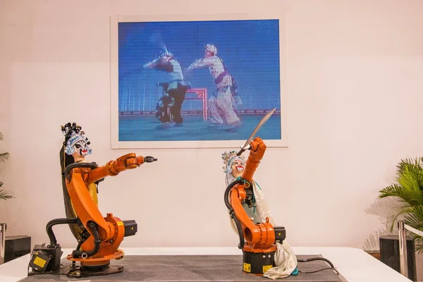 Exhibition on Chinese metallurgy robot show