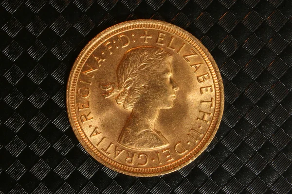 British gold pound coin