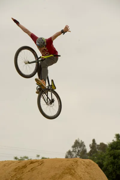 Dirt Bike Jump Competition.