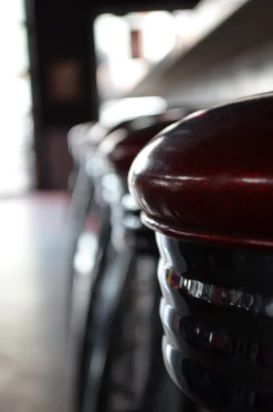 Vintage bar chrome bar stools