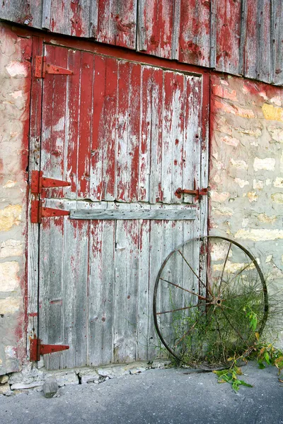 Rustic Old Barn Door