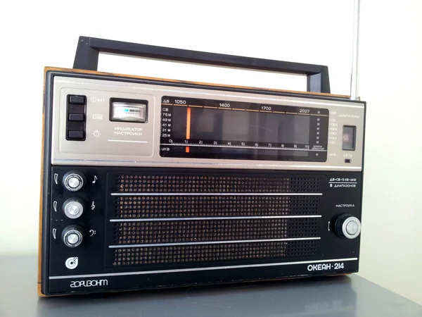 Old radio receiver