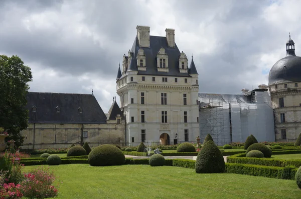 View of french castle Valencay