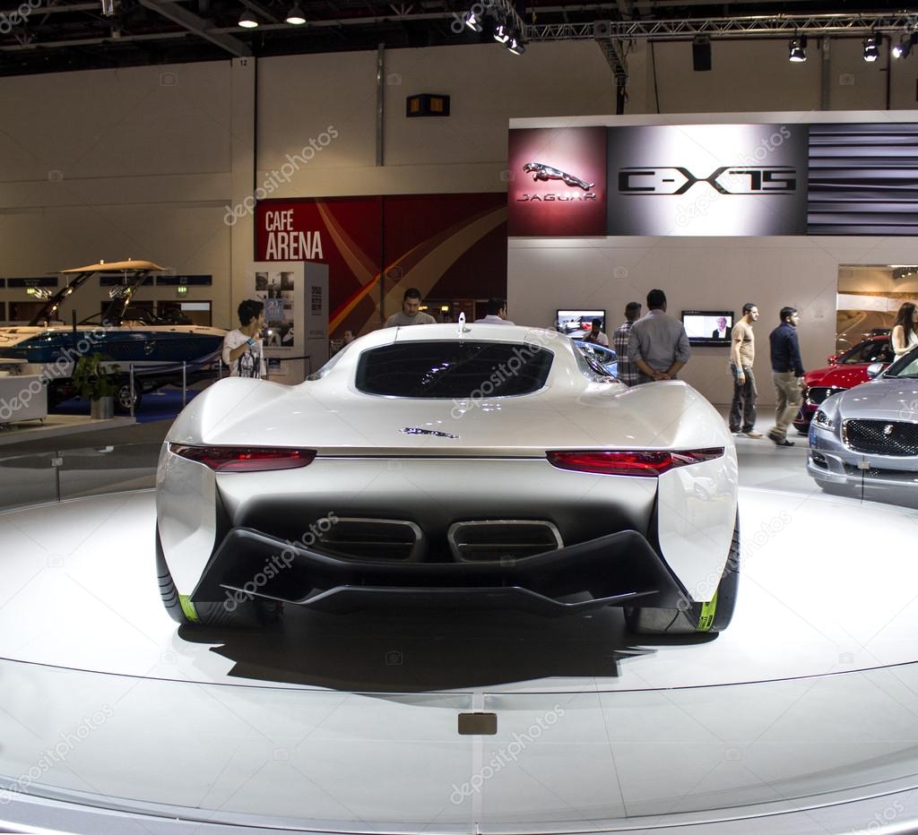 Jaguar Sport car back view Stock Editorial Photo © Radodn 26043761