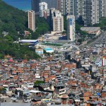 Favela rocinha rio de janeiro brazil