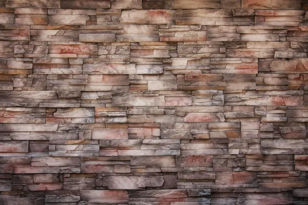 Modern style of stone wall