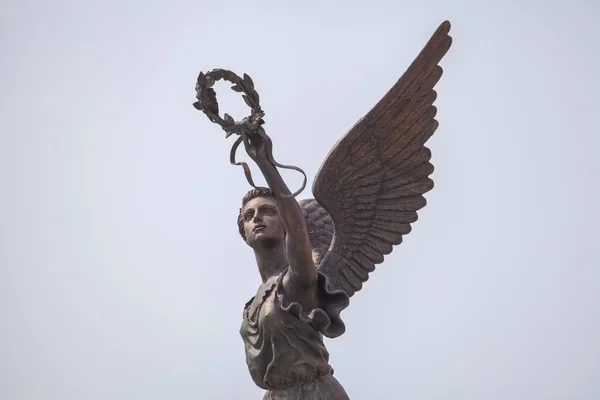 Detail of monument to goddess of victory Nike.