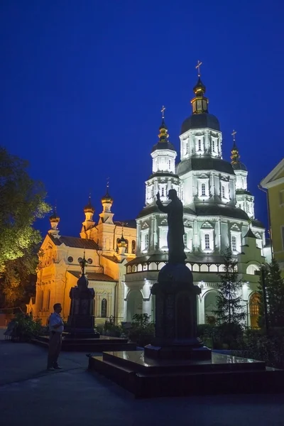 St  Basil s Cathedral at night in Kharkov.