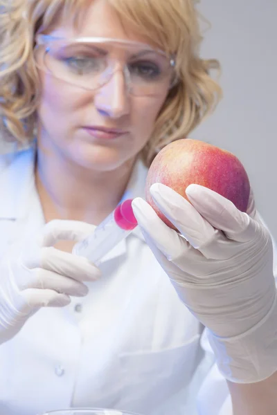 Testing Genetic Modified Apple