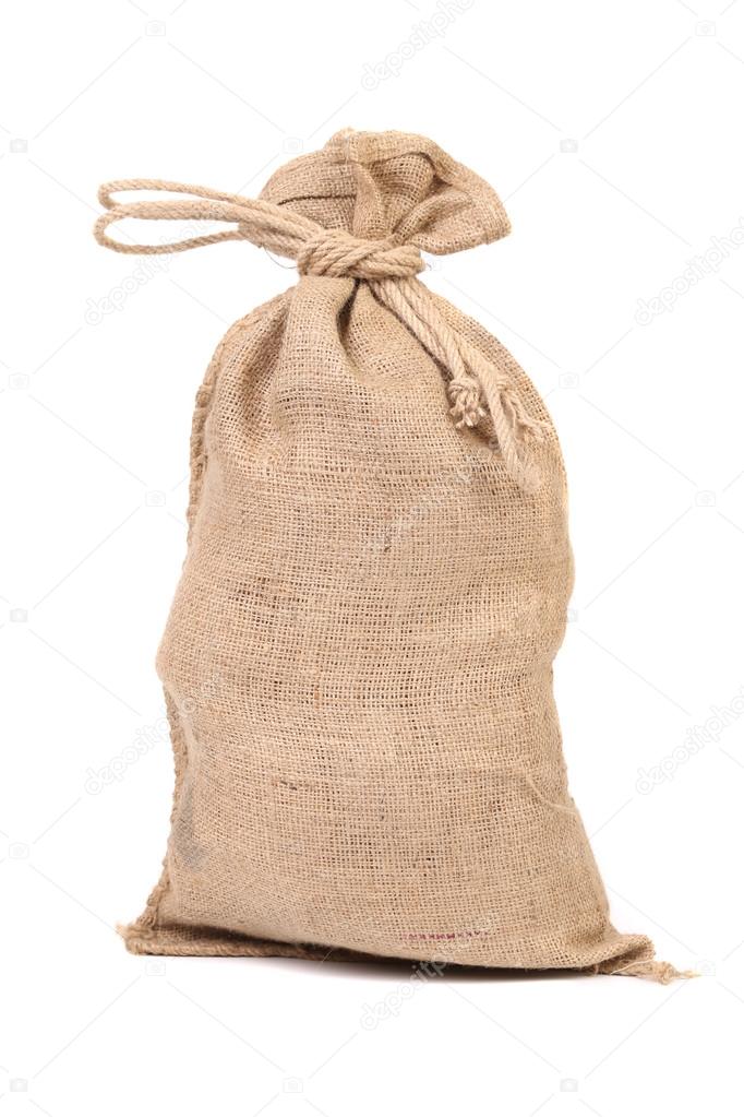 Full small sack. — Stock Photo © indigolotos 32705643