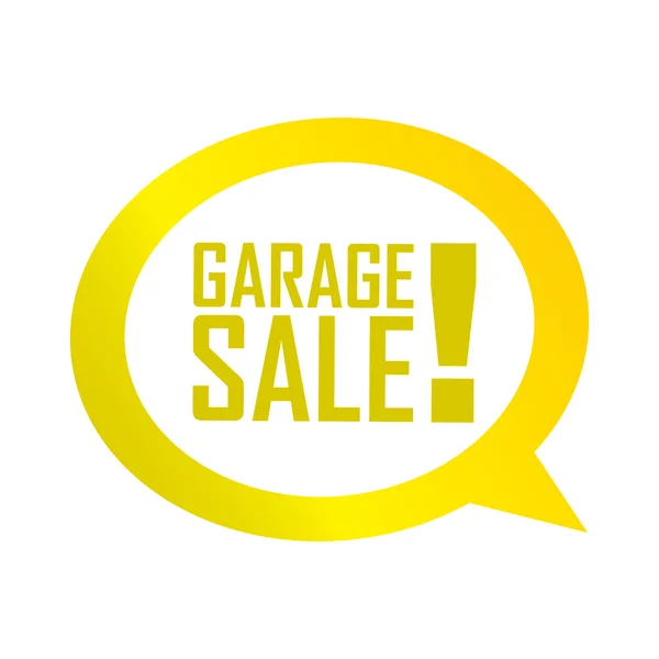 Garage sale label