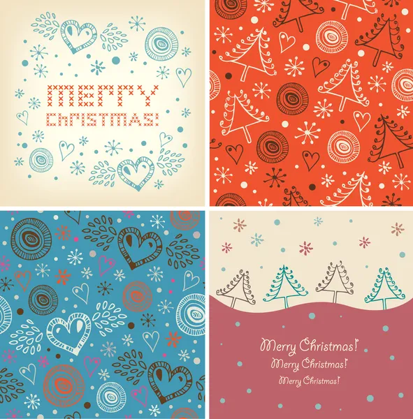 Set of Christmas holiday banners.