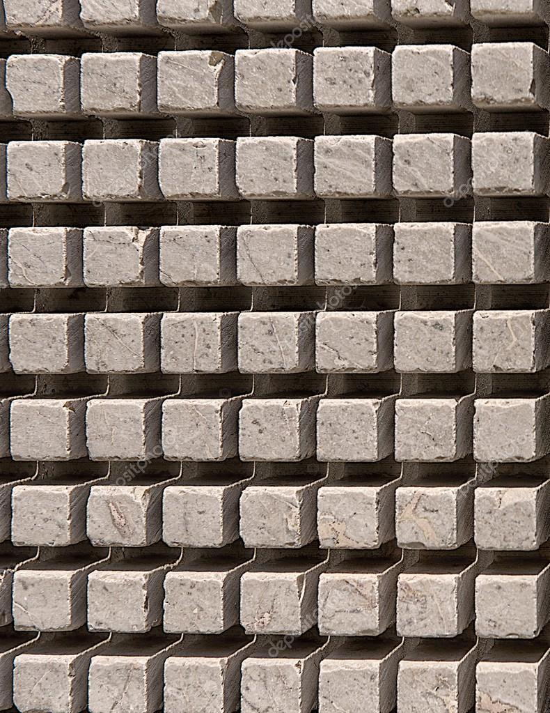 Sfondo di consistenza del muro in pietra, vecchio mattone marrone ...