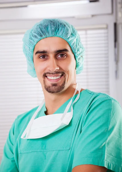 Young confident surgeon