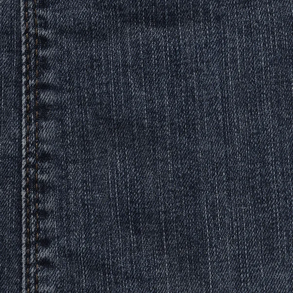 Black Jean material with stitching - background