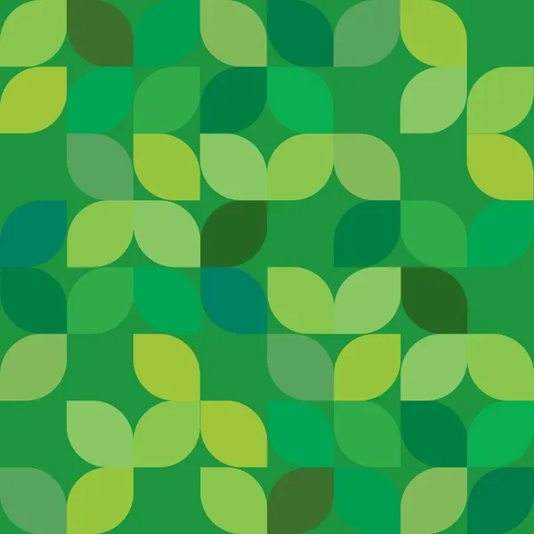 Seamless Abstract Green Leaf Background