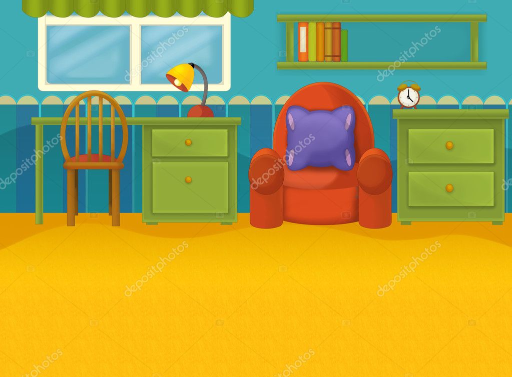 Sala de dibujos animados — Fotos de Stock © agaes8080 #30980473
