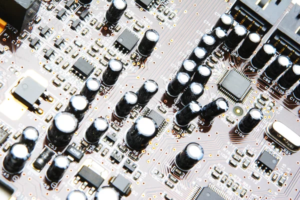 Capacitors on Electronics Board