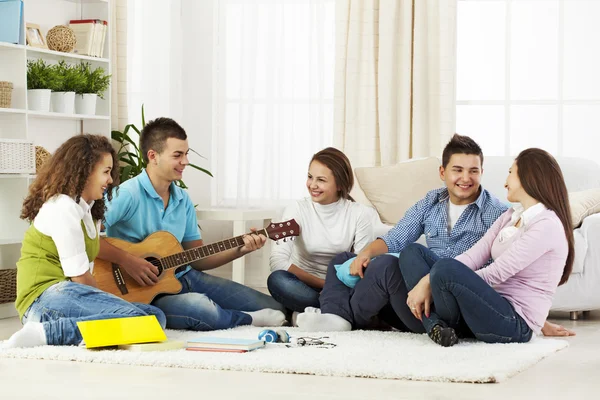 Smiling Teenagers