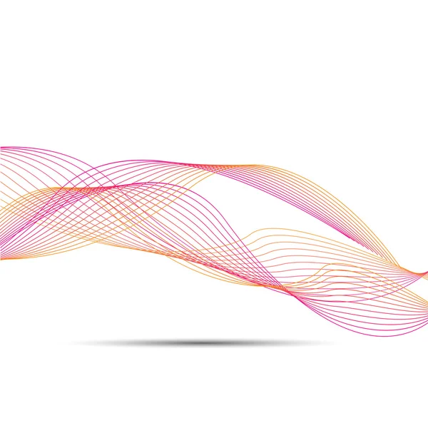 Abstract lines design element with background