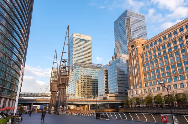 West India Quay and North Dock in London
