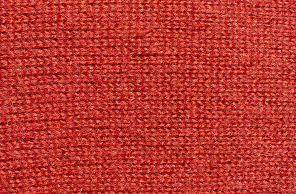 Red wool knitwork