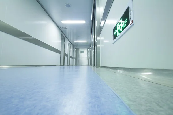 The hospital's operation room corridor