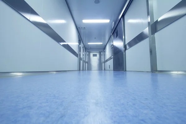 The hospital\'s operation room corridor