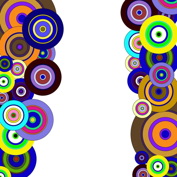 Circles  colorful pattern