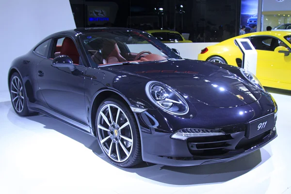New concept Porsche 911 cars in a car sales shop, Tangshan, Chin