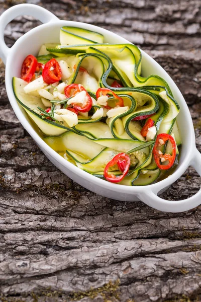 Zucchini salad