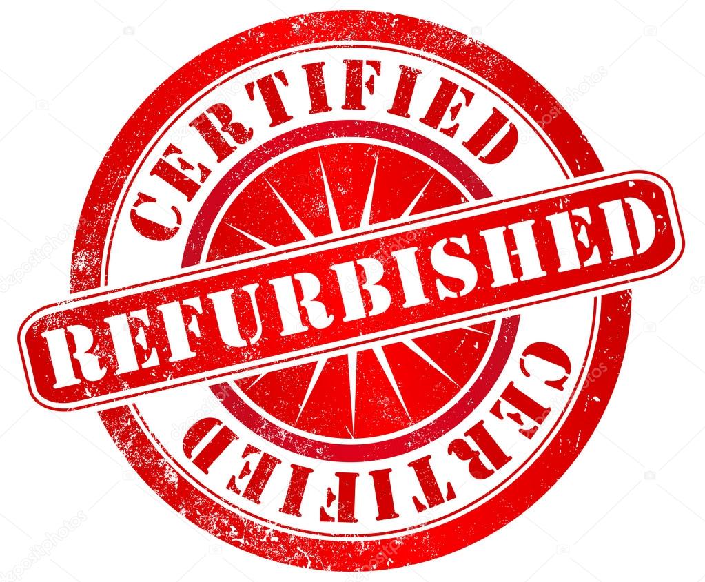 Refurbished stamp — Stock Photo © pepj 39517813