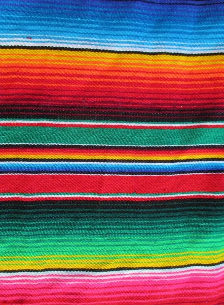 Fiesta Traditional Mexican handwoven rug poncho from mexico