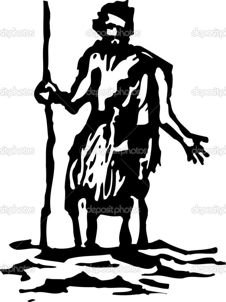 Vector Illustration of John the Baptist — Stock Vector © ronjoe #29846589
