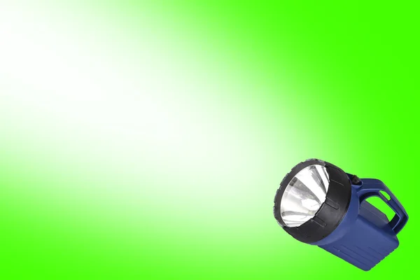 Flashlight with Beam - Room for Text