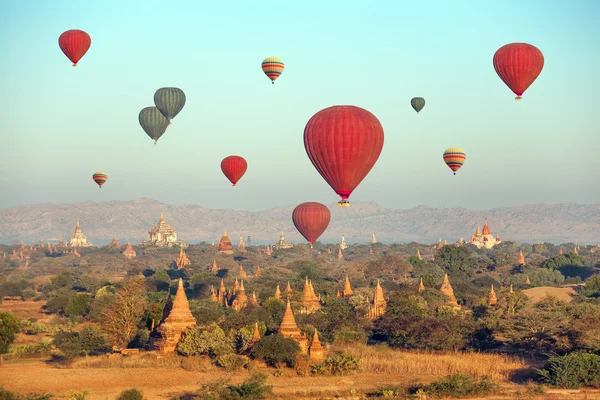 Balloons Temples Bagan